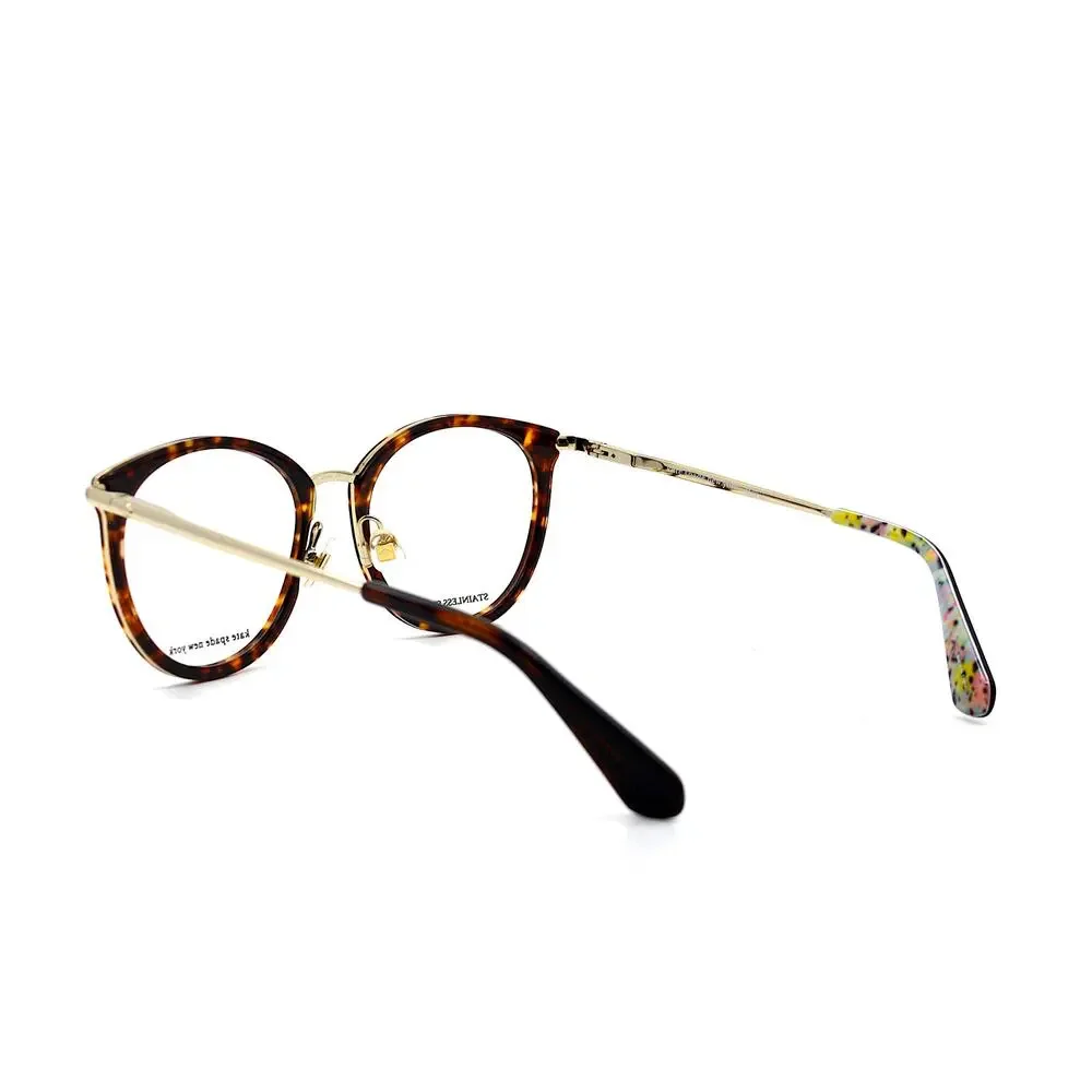 NEW KATE SPADE ELIANA/G GOLD/HAVANA AUTHENTIC EYEGLASSES FRAME